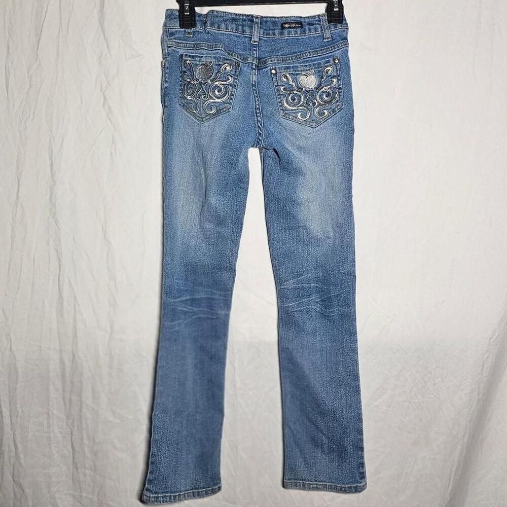 vtg y2k Light wash denim apple bottoms girls bootcut jeans